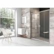 Blix BLDP4-160 zuhanyajtó szatén+transparent *