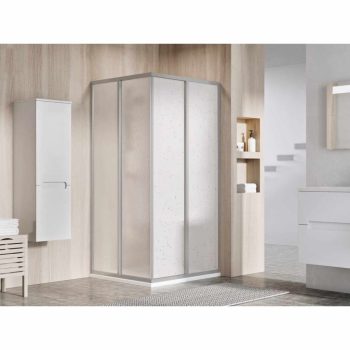 Supernova SRV2+SRV2 90x90 195 S zuhanykabin szatén+pearl