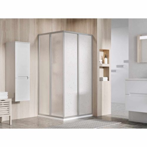 Supernova SRV2+SRV2 90x90 195 S zuhanykabin szatén+pearl