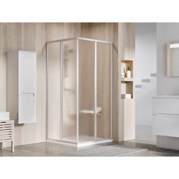 Supernova SRV2+SRV2 90x90 195 S zuhanykabin szatén+grape