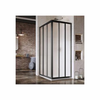 Supernova ASRV3-80 zuhanykabin-198 fekete+grape