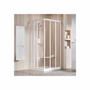 Supernova ASRV3-90 zuhanykabin 198 fehér+transparent