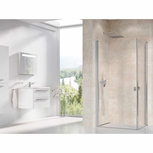 Chrome CRV1-100 zuhanyajtó krómhatású+transparent