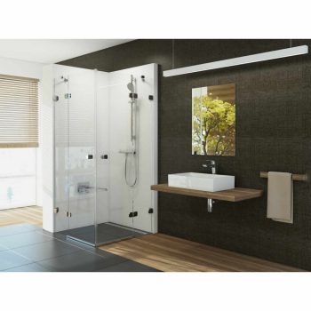 Brilliant BSRV4-80 zuhanykabin króm+transparent