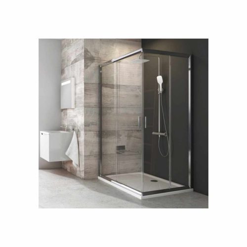 Blix BLRV2K-90 zuhanykabin krómhatású+transparent