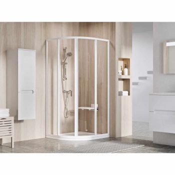 Supernova SKCP4 80x80 195 zuhanykabin fehér+transparent