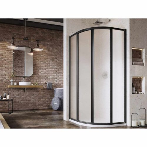 Supernova SKCP4 80x80 195 zuhanykabin fekete+grape