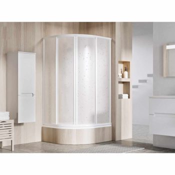 Supernova SKCP4 90x90 Sabina zuhanykabin fehér+pearl