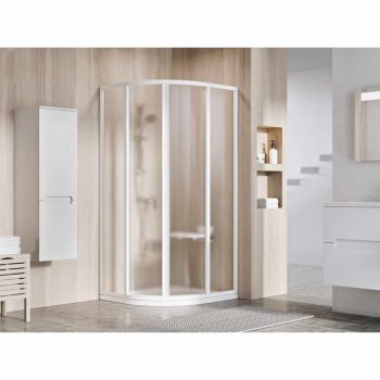 Supernova SKCP4 90x90 195 zuhanykabin fehér+grape