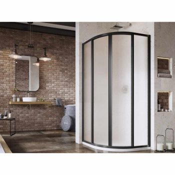 Supernova SKCP4 90x90 195 zuhanykabin fekete+grape