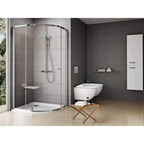 Pivot PSKK3 80x80 zuhanykabin krómhatású+transparent