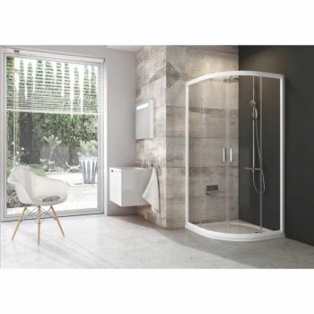 Blix BLCP4 80x80 zuhanykabin fehér+transparent
