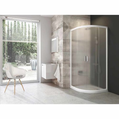 Blix BLCP4 80x80 zuhanykabin fehér+grape