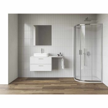 Blix II NBLCP4 90x90 zuhanykabin krómhatású+transparent