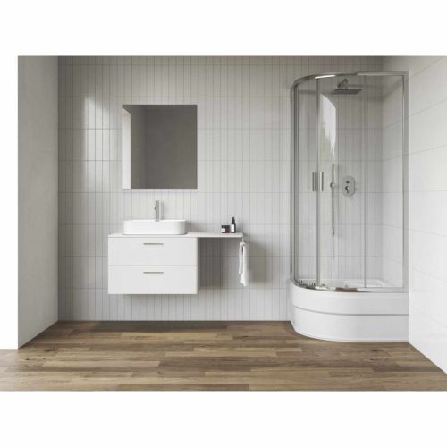 Blix II NBLCP4 Sabina 90x90 zuhanykabin krómhatású+transparent