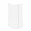 Nexty NSKK3-80 zuhanykabin matt fehér+transparent