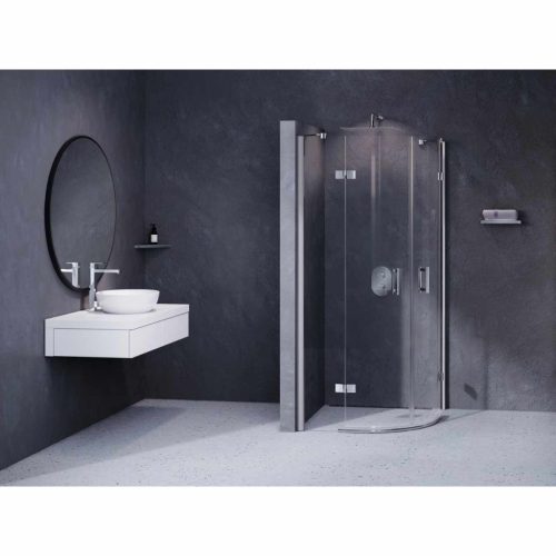SmartLine SMSKK4 80x80 zuhanykabin króm+transparent