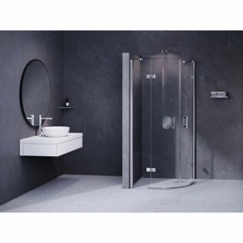 SmartLine SMSKK4 90x90 zuhanykabin króm+transparent
