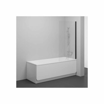 NVS1-80 kádparaván fekete+transparent