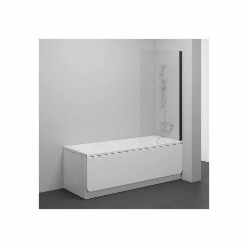 NVS1-80 kádparaván fekete+transparent