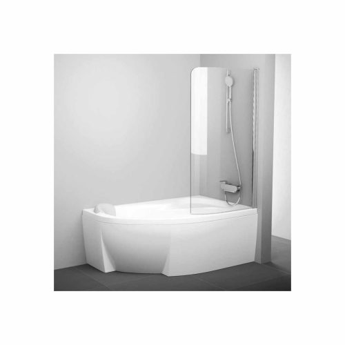 Rosa CVSK1 140/150 jobb kádparaván krómhatású+transparent