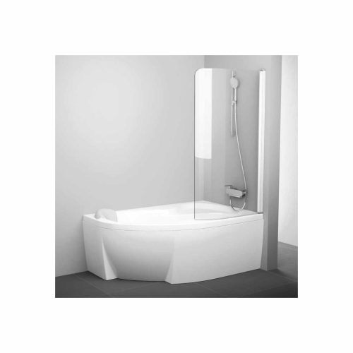 Rosa CVSK1 160/170 jobb kádparaván fehér+transparent