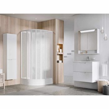 Supernova ASBKP6 80x80 zuhanybox fehér+pearl