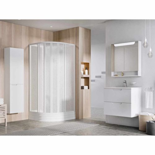 Supernova ASBKP6 90x90 zuhanybox fehér+pearl