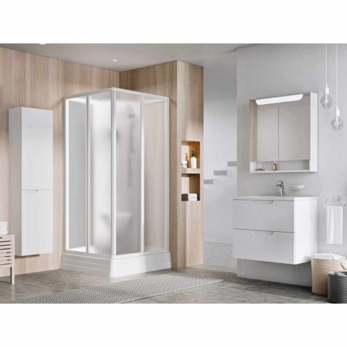 Supernova ASBRV2 80x80 zuhanybox fehér+grape