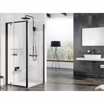 Pivot PPS-80 fix oldalfal fekete+transparent