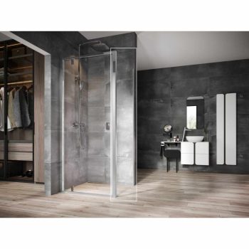 Nexty NPSS-100 fix oldalfal krómhatású+transparent