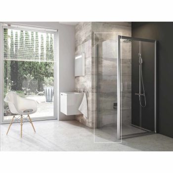 Blix BLPS-100 fix oldalfal szatén+transparent