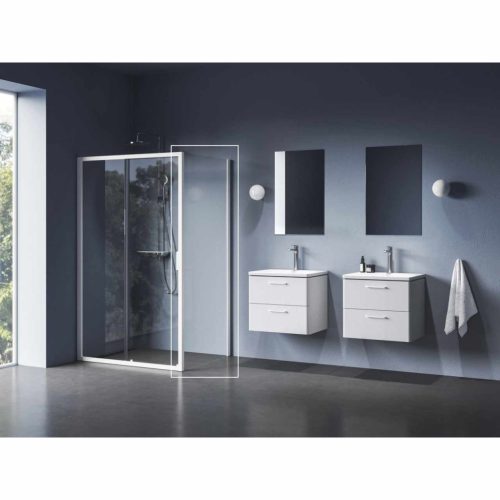 Blix II NBLPS 90 fix oldalfal matt fehér+transparent