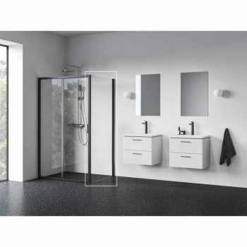 Blix II NBLPS 100 fix oldalfal fekete+transparent