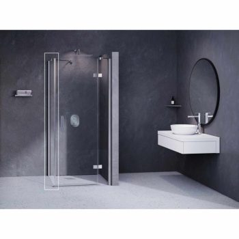 SmartLine SMPS 90 fix oldalfal jobb króm+transparent