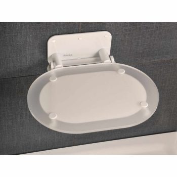 Chrome ülőke Clear/fehér