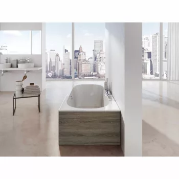 City Slim 180 x 80 akrilkád fehér
