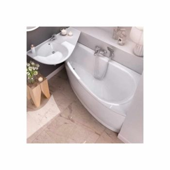   Avocado előlap 'A' 150 jobb akrilkádhoz (hófehér)