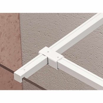 W SET-Uni T profil, matt fehér