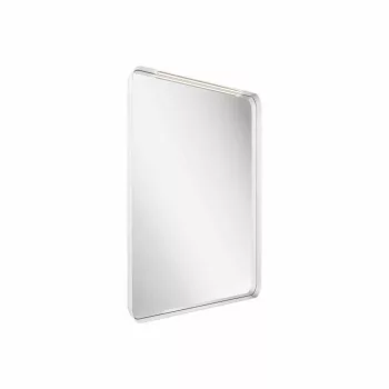 Strip 50x70 fürdőszobai tükör világítással, fehér