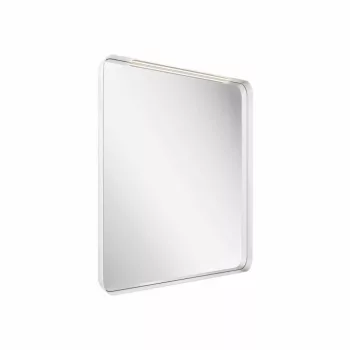 Strip 60x70 fürdőszobai tükör világítással, fehér