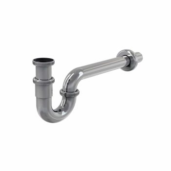 Mosdószifon 'U' krómozott