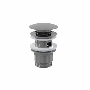 Mosdólefolyó ClickClack rendszerrel, krómozott, alacsony