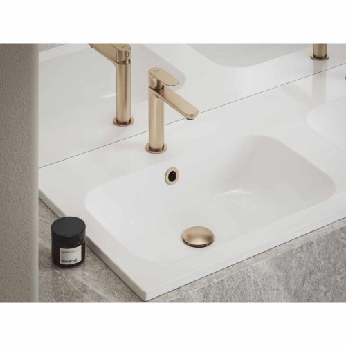 Mosdó túlfolyó fedél, Rose Gold Brushed