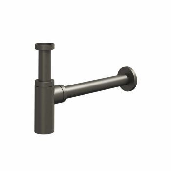 Krómozott teleszkópos mosdószifon Graphite Brushed