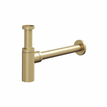 Krómozott teleszkópos mosdószifon Gold Brushed