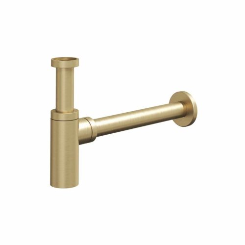 Krómozott teleszkópos mosdószifon Gold Brushed