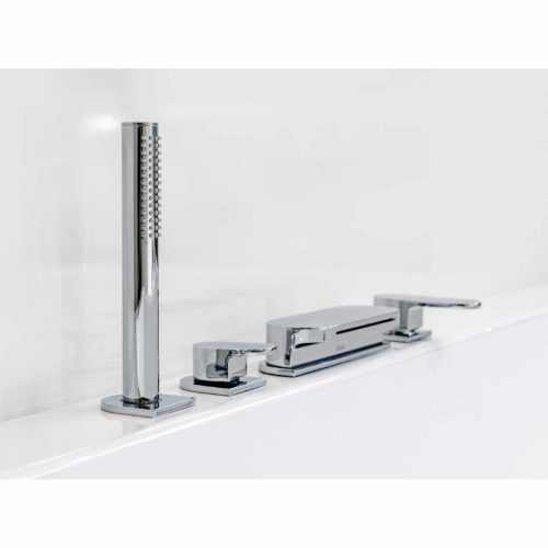 Chrome kádperemre szerelhető vízesés csaptelep CR 025.00CR, króm