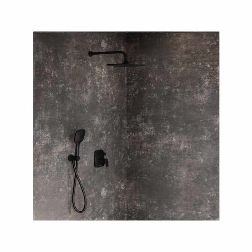 10° Free falba süllyesztett csaptelep váltóval, belső egységgel TD F 061.20BL , fekete