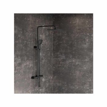 10° Free Termosztátos zuhanyoszlop TD F 091.20BL, fekete